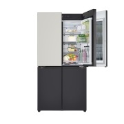 냉장고 LG 디오스 오브제컬렉션 STEM 베이직 냉장고 (노크온 더블매직스페이스) (M874MGB5C2S.AKOR) 썸네일이미지 6