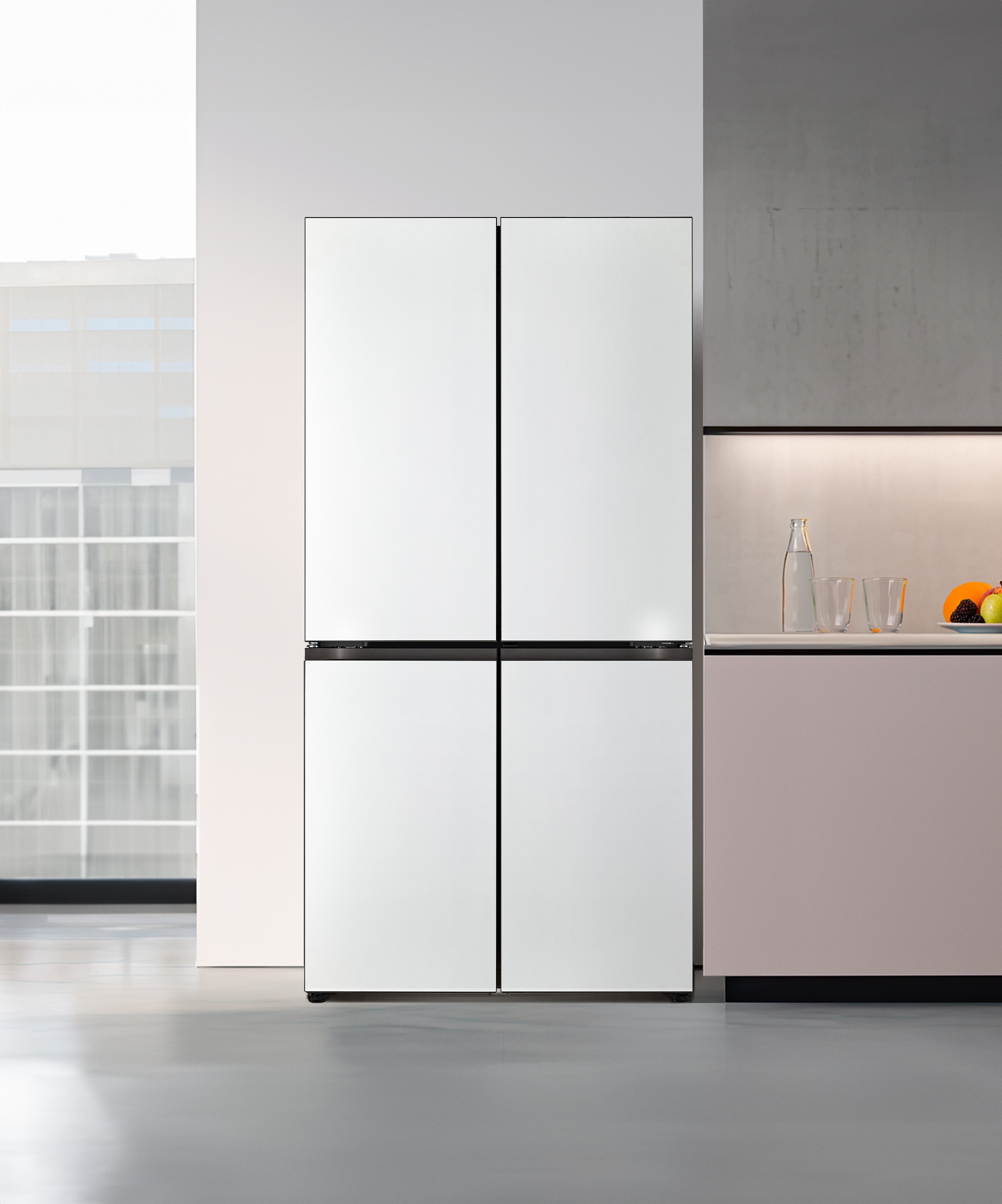 냉장고 LG 디오스 오브제컬렉션 STEM 베이직 냉장고 (매직스페이스) (M874MWW1C1S.AKOR) 메인이미지 0
