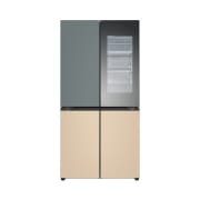 냉장고 LG 디오스 오브제컬렉션 STEM 베이직 냉장고 (노크온 더블매직스페이스) (M874FBS5C2S.AKOR) 썸네일이미지 2