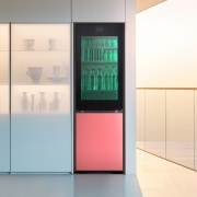 냉장고 LG 모던엣지 냉장고 오브제컬렉션 무드업(노크온) (Q344GIN493.AKOR) 썸네일이미지 1