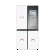 냉장고 LG 디오스 오브제컬렉션 STEM 베이직 냉장고 (노크온 매직스페이스,본체) (M875AAA472.AKOR) 썸네일이미지 0