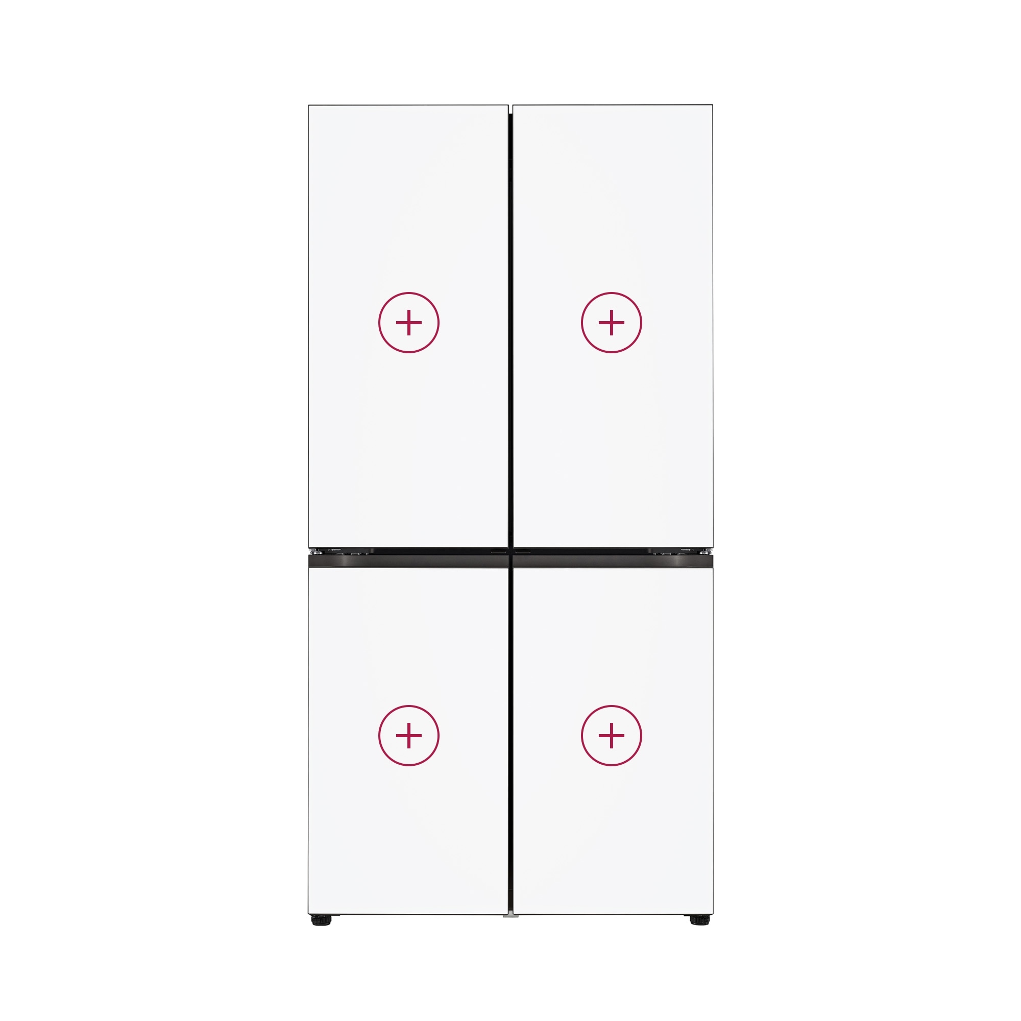 냉장고 LG 디오스 오브제컬렉션 STEM 베이직 냉장고 (더블매직스페이스,본체) (M875AAA282.AKOR) 줌이미지 0