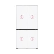 냉장고 LG 디오스 오브제컬렉션 STEM 베이직 냉장고 (매직스페이스,본체) (M875AAA181.AKOR) 썸네일이미지 0