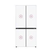 냉장고 LG 디오스 오브제컬렉션 STEM 베이직 냉장고 (매직스페이스,본체) (M875AAA172.AKOR) 썸네일이미지 0