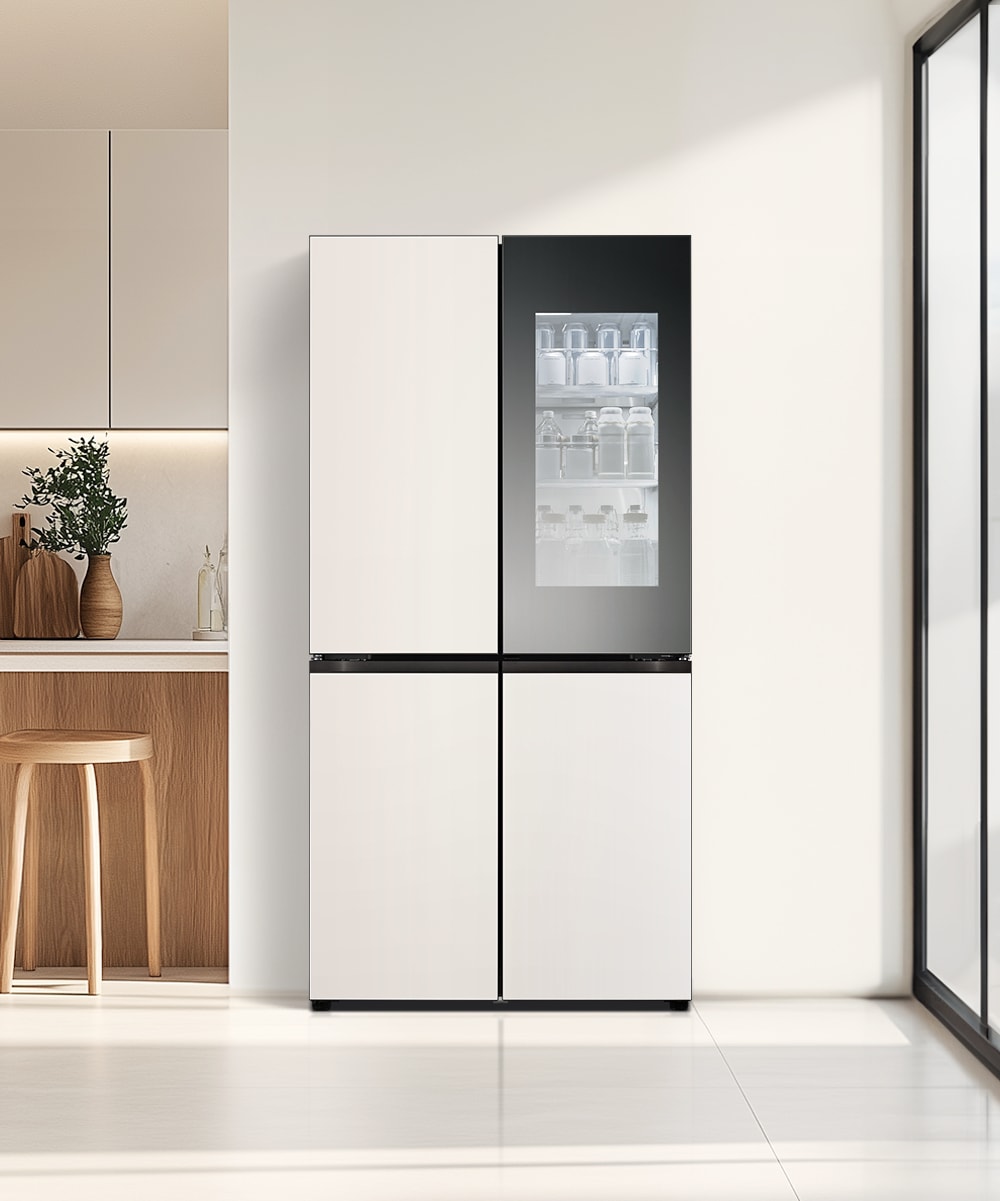 냉장고 LG 디오스 오브제컬렉션 STEM 베이직 냉장고 (노크온 매직스페이스) (M875GBB472.AKOR) 메인이미지 0