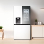냉장고 LG 디오스 오브제컬렉션 STEM 얼음정수 냉장고 (노크온 매직스페이스) (W825GWW482S.AKOR) 썸네일이미지 0