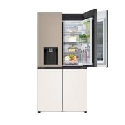 냉장고 LG 디오스 오브제컬렉션 STEM 얼음정수 냉장고 (노크온 매직스페이스) (W825GCB48-B.AKOR) 썸네일이미지 9