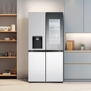 냉장고 LG 디오스 오브제컬렉션 STEM 얼음정수 냉장고 (노크온 매직스페이스) (W825MRH482S.AKOR) 썸네일이미지 0