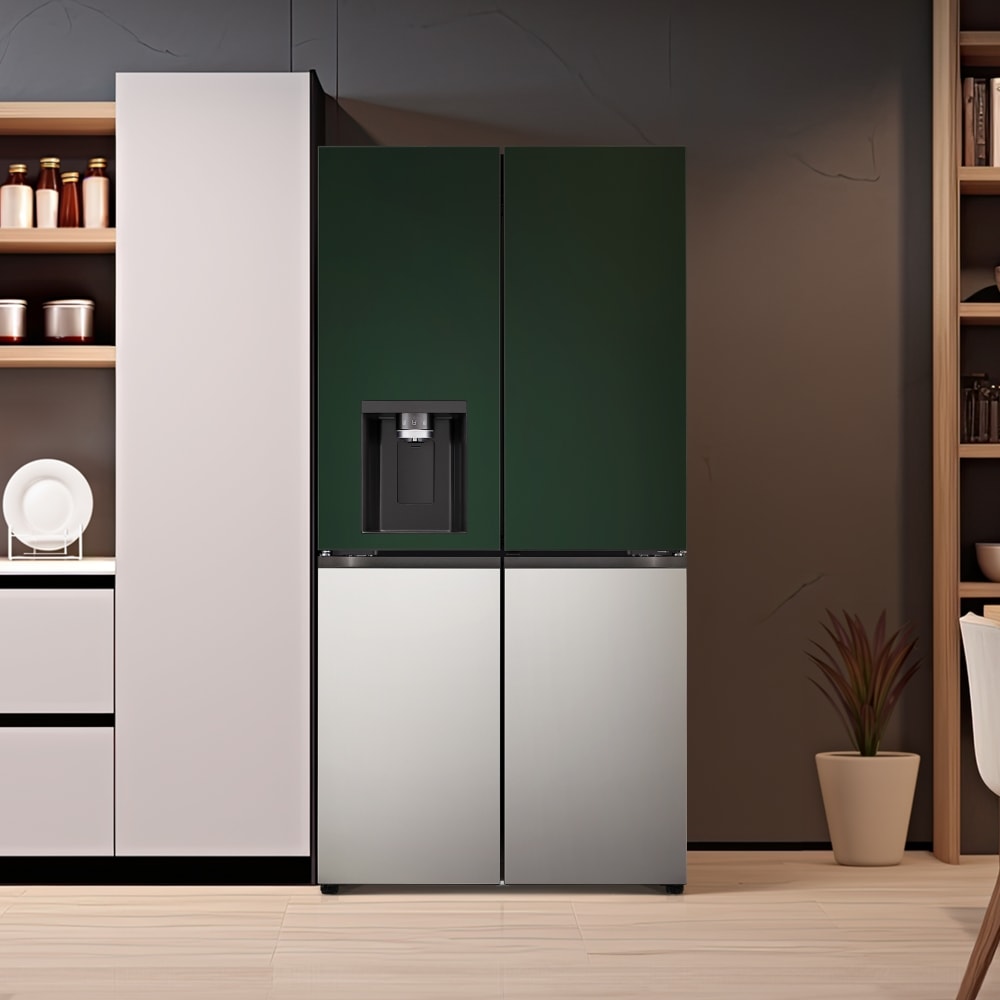 냉장고 LG 디오스 오브제컬렉션 STEM 얼음정수 냉장고 (매직스페이스) (W825SGS182S.AKOR) 메인이미지 1