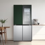 냉장고 LG 디오스 오브제컬렉션 STEM 베이직 냉장고 (노크온 더블매직스페이스) (M875SGS582S.AKOR) 썸네일이미지 1