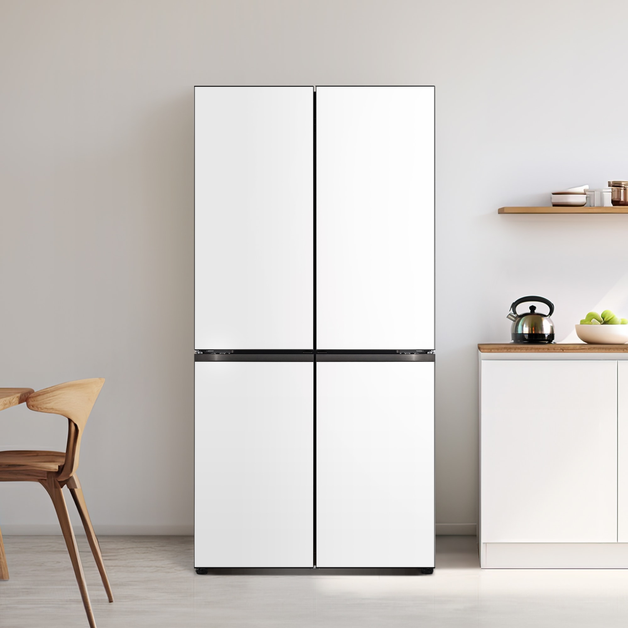 냉장고 LG 디오스 오브제컬렉션 더블매직스페이스 냉장고 (M875GWW231S.AKOR) 줌이미지 1