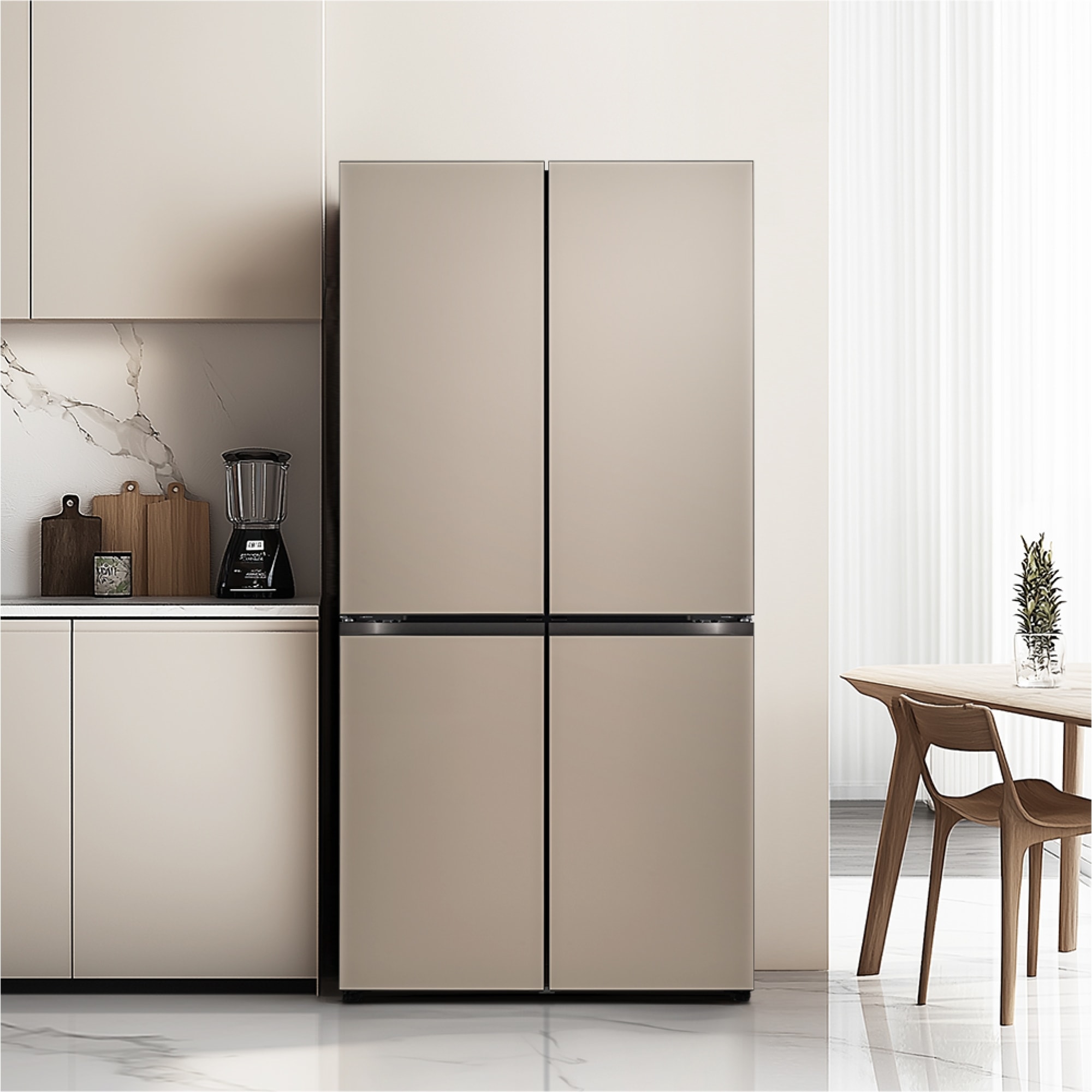 냉장고 LG 디오스 오브제컬렉션 더블매직스페이스 냉장고 (M875GCC231S.AKOR) 줌이미지 1