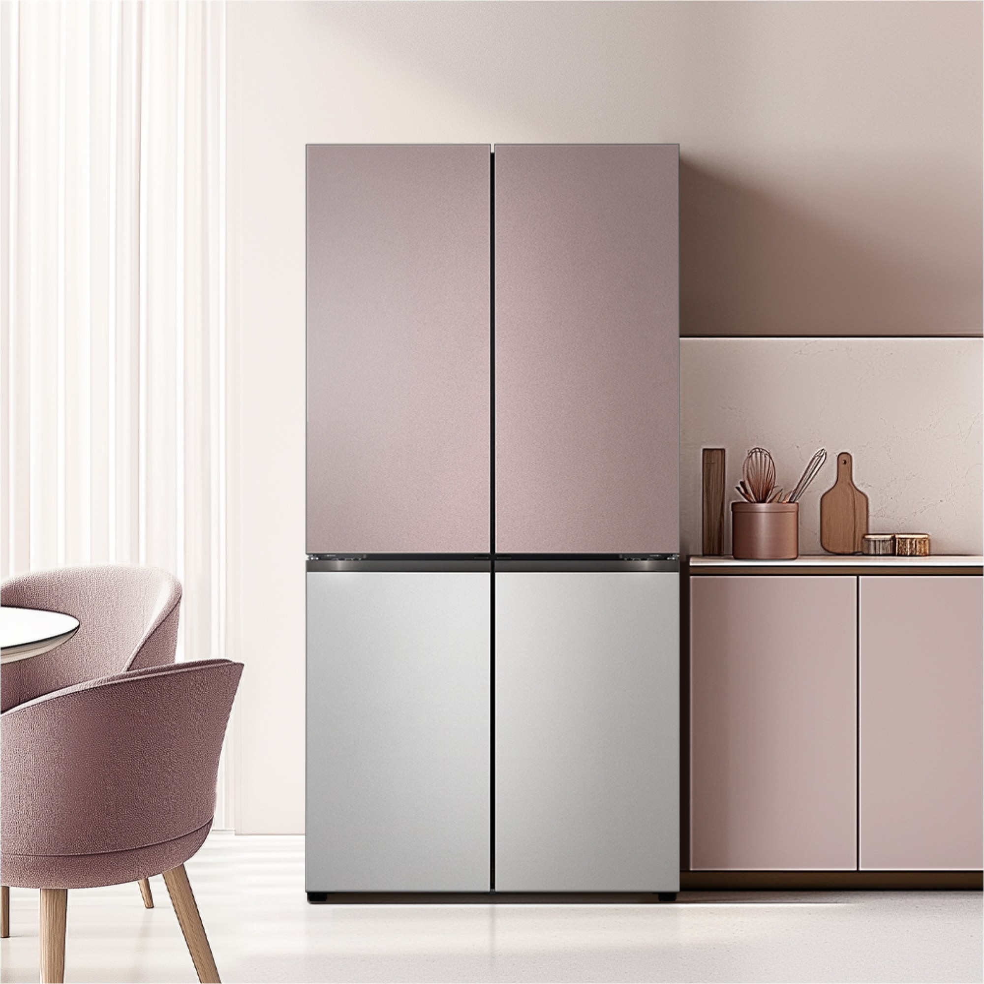 냉장고 LG 디오스 오브제컬렉션 더블매직스페이스 냉장고 (M875SKV231S.AKOR) 줌이미지 1
