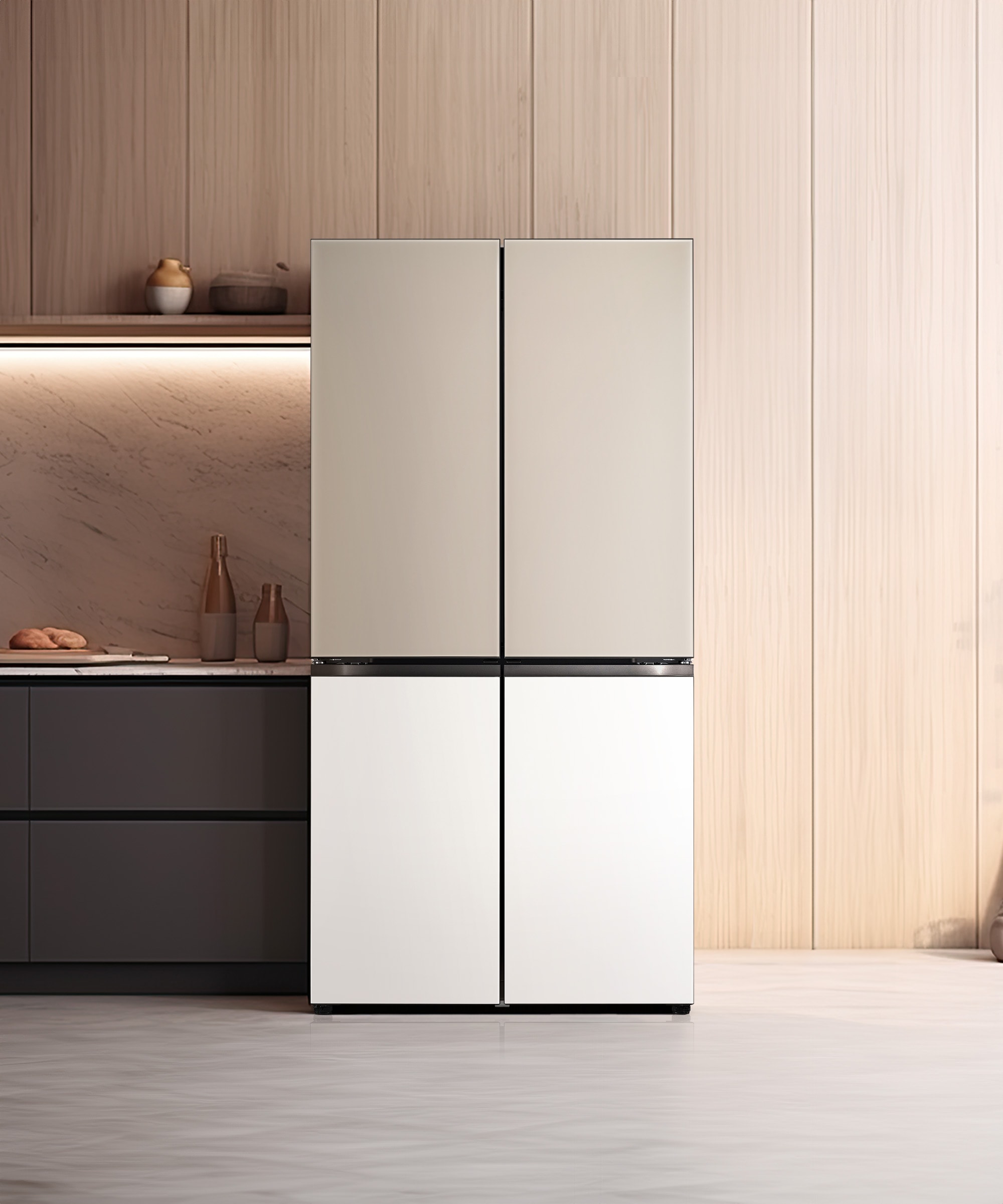 냉장고 LG 디오스 오브제컬렉션 더블매직스페이스 냉장고 (M875GCB231S.AKOR) 메인이미지 0