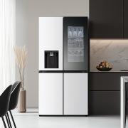 냉장고 LG 디오스 오브제컬렉션 STEM 얼음정수 냉장고 (노크온 매직스페이스) (W825MHH492S.AKOR) 썸네일이미지 0