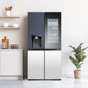 냉장고 LG 디오스 오브제컬렉션 STEM 얼음정수 냉장고 (노크온 매직스페이스) (W825MNH492S.AKOR) 썸네일이미지 0