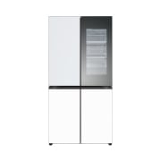 냉장고 LG 디오스 오브제컬렉션 STEM 베이직 냉장고 (노크온 더블매직스페이스) (M875GYW582S.AKOR) 썸네일이미지 0