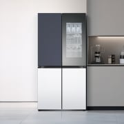 냉장고 LG 디오스 오브제컬렉션 STEM 베이직 냉장고 (노크온 더블매직스페이스) (M875MNH582S.AKOR) 썸네일이미지 0