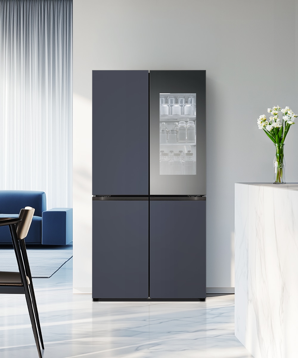 냉장고 LG 디오스 오브제컬렉션 STEM 베이직 냉장고 (노크온 매직스페이스) (M875MNN472S.AKOR) 메인이미지 0