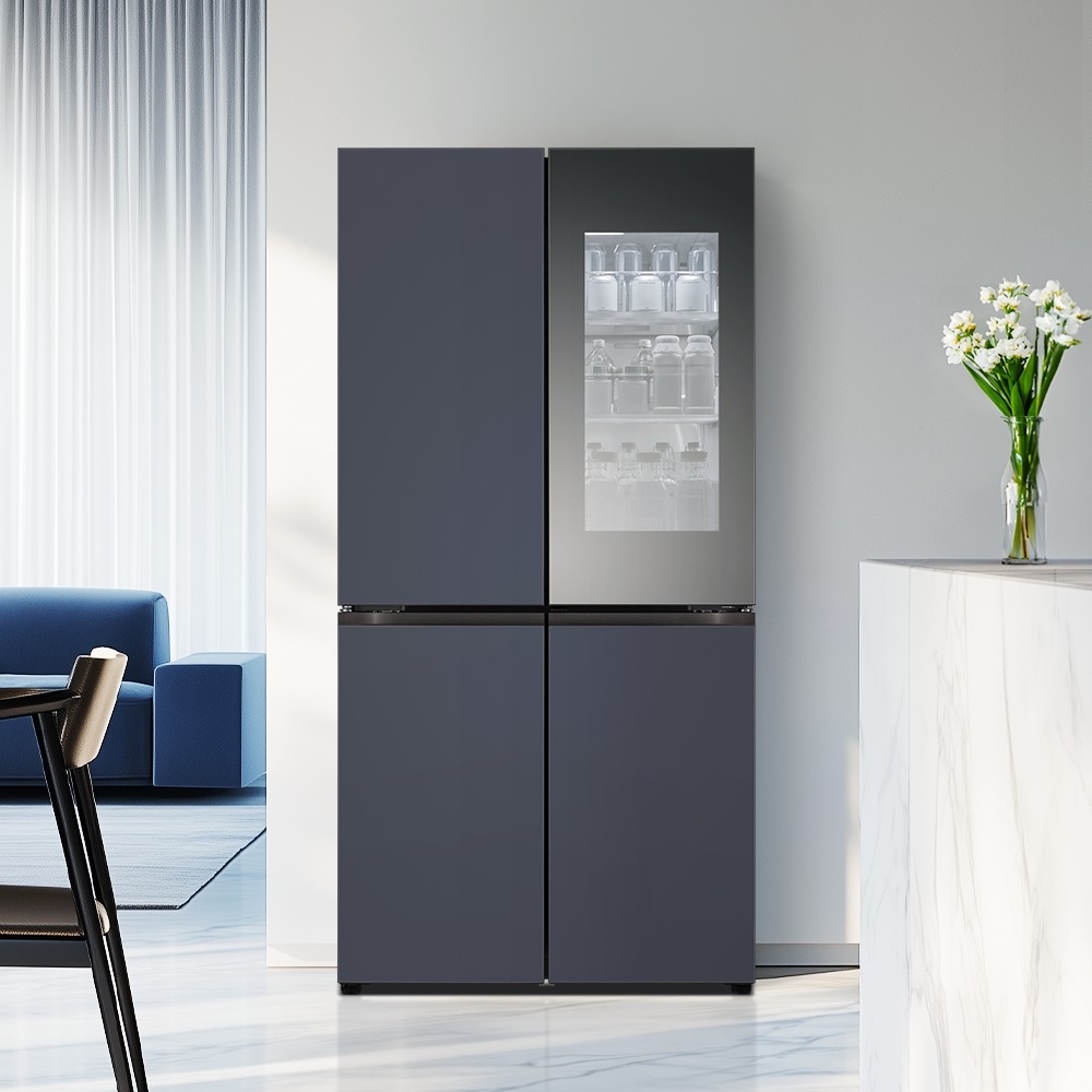 냉장고 LG 디오스 오브제컬렉션 STEM 베이직 냉장고 (노크온 매직스페이스) (M875MNN472S.AKOR) 메인이미지 0