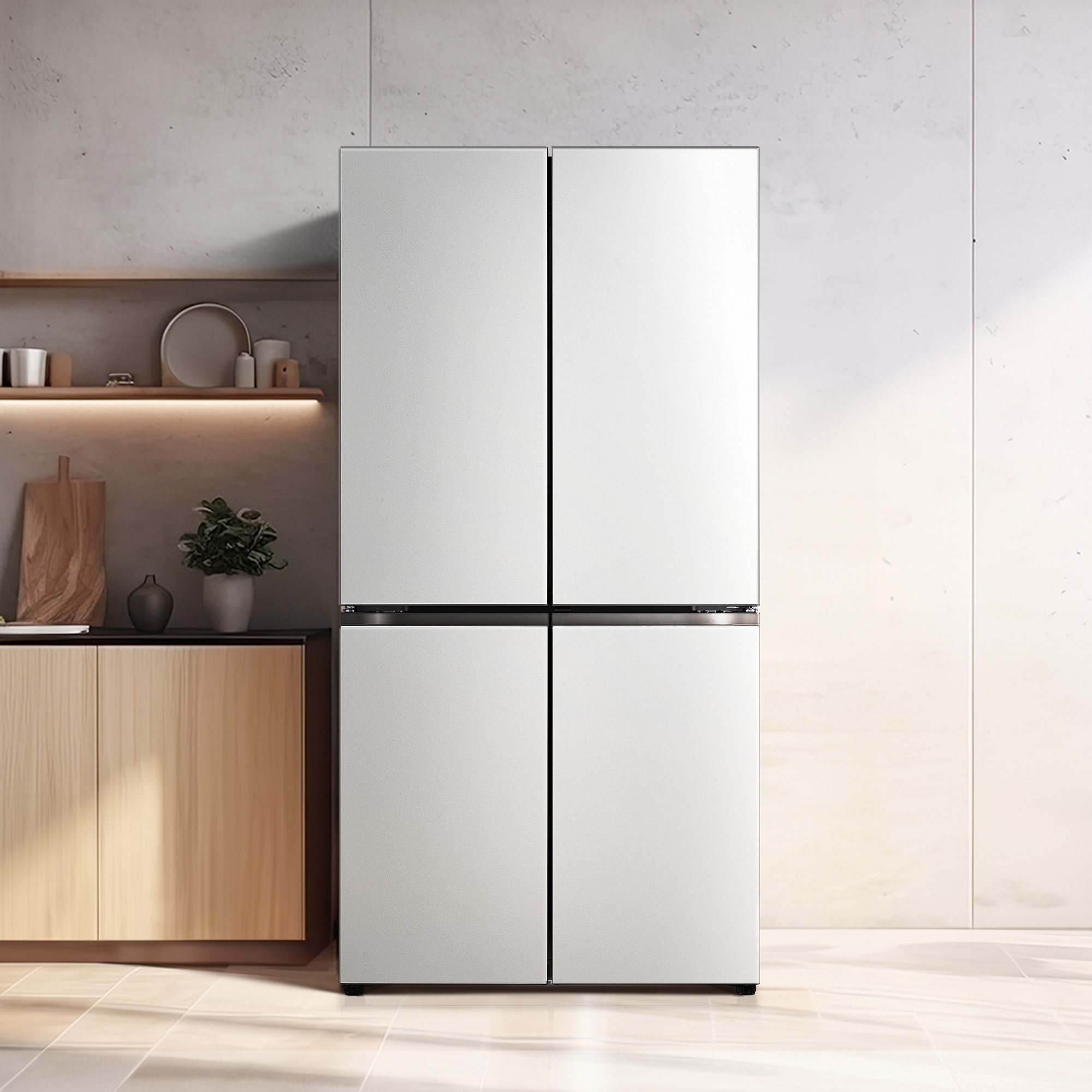 냉장고 LG 디오스 오브제컬렉션 STEM 베이직 냉장고 (매직스페이스) (M875SVV172S.AKOR) 줌이미지 1