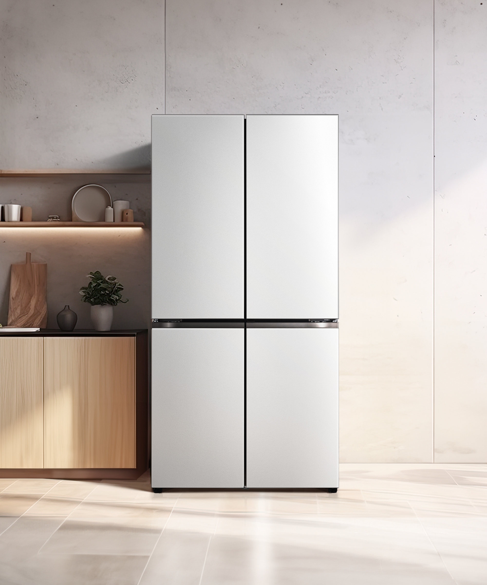 냉장고 LG 디오스 오브제컬렉션 STEM 베이직 냉장고 (매직스페이스) (M875SVV172S.AKOR) 메인이미지 0