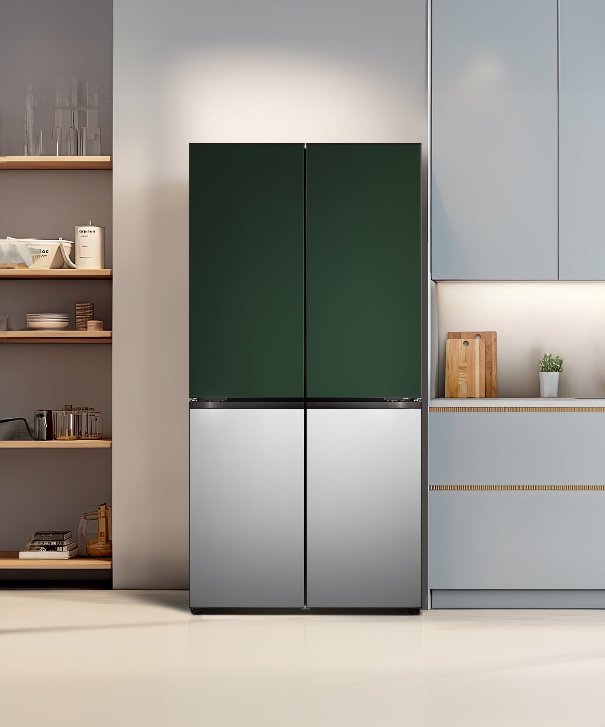 냉장고 LG 디오스 오브제컬렉션 STEM 베이직 냉장고 (매직스페이스) (M875SGS172S.AKOR) 메인이미지 0
