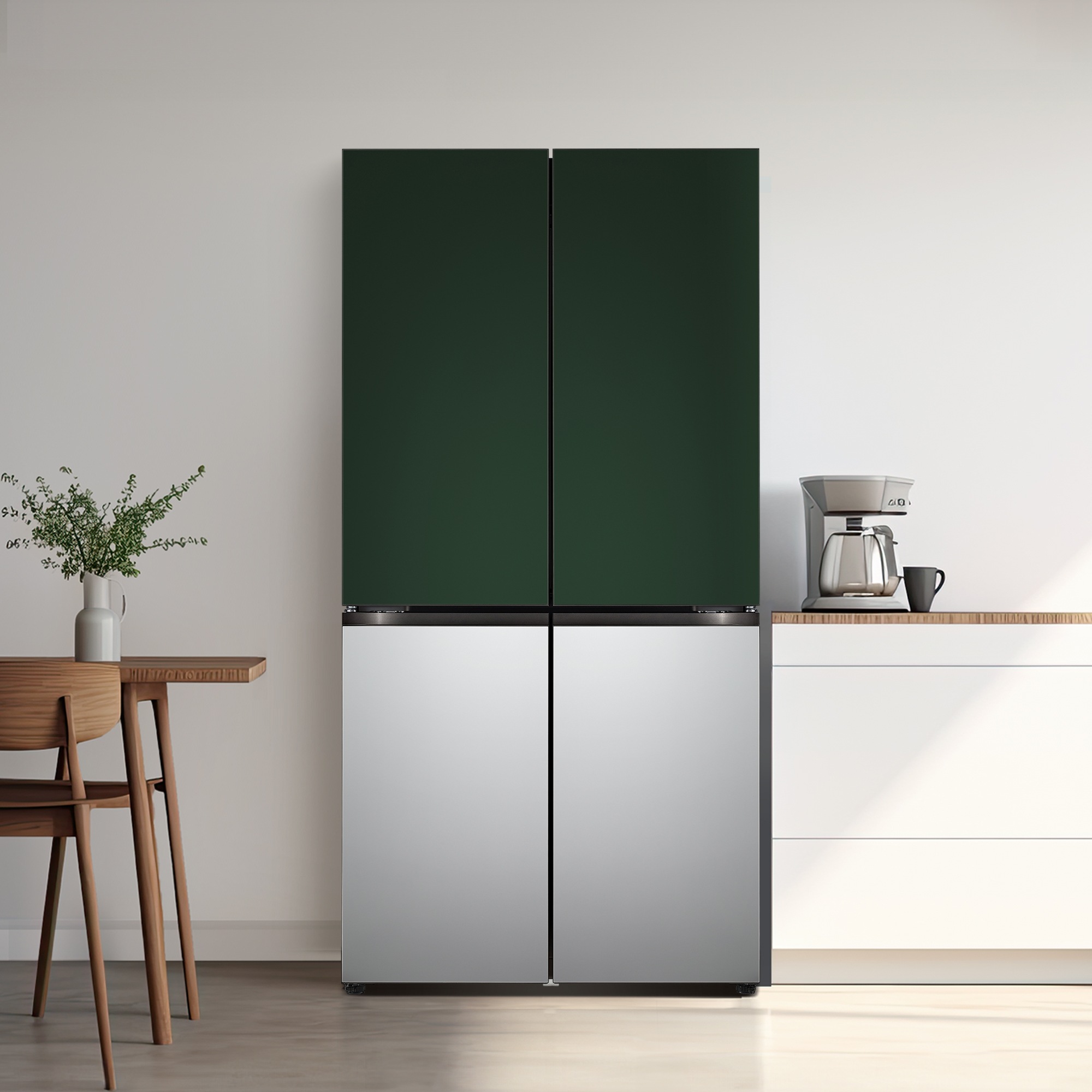 냉장고 LG 디오스 오브제컬렉션 STEM 베이직 냉장고 (M875SGS061S.AKOR) 줌이미지 1