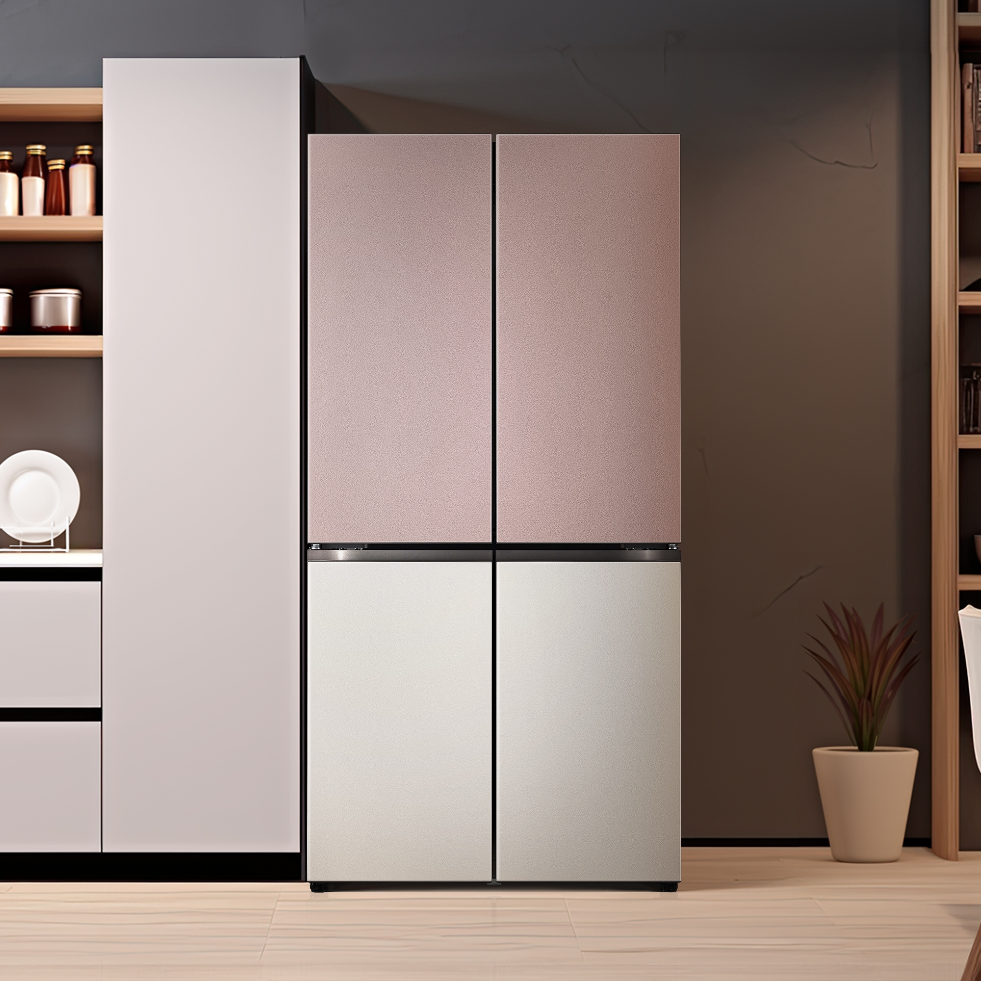 냉장고 LG 디오스 오브제컬렉션 STEM 베이직 냉장고 (M875SKV061S.AKOR) 줌이미지 1