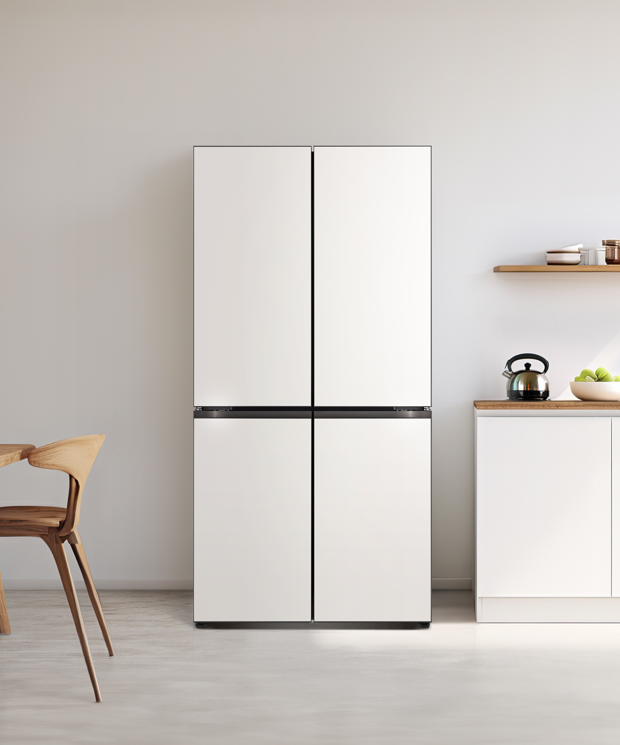냉장고 LG 디오스 오브제컬렉션 STEM 베이직 냉장고 (M875GBB061S.AKOR) 메인이미지 0