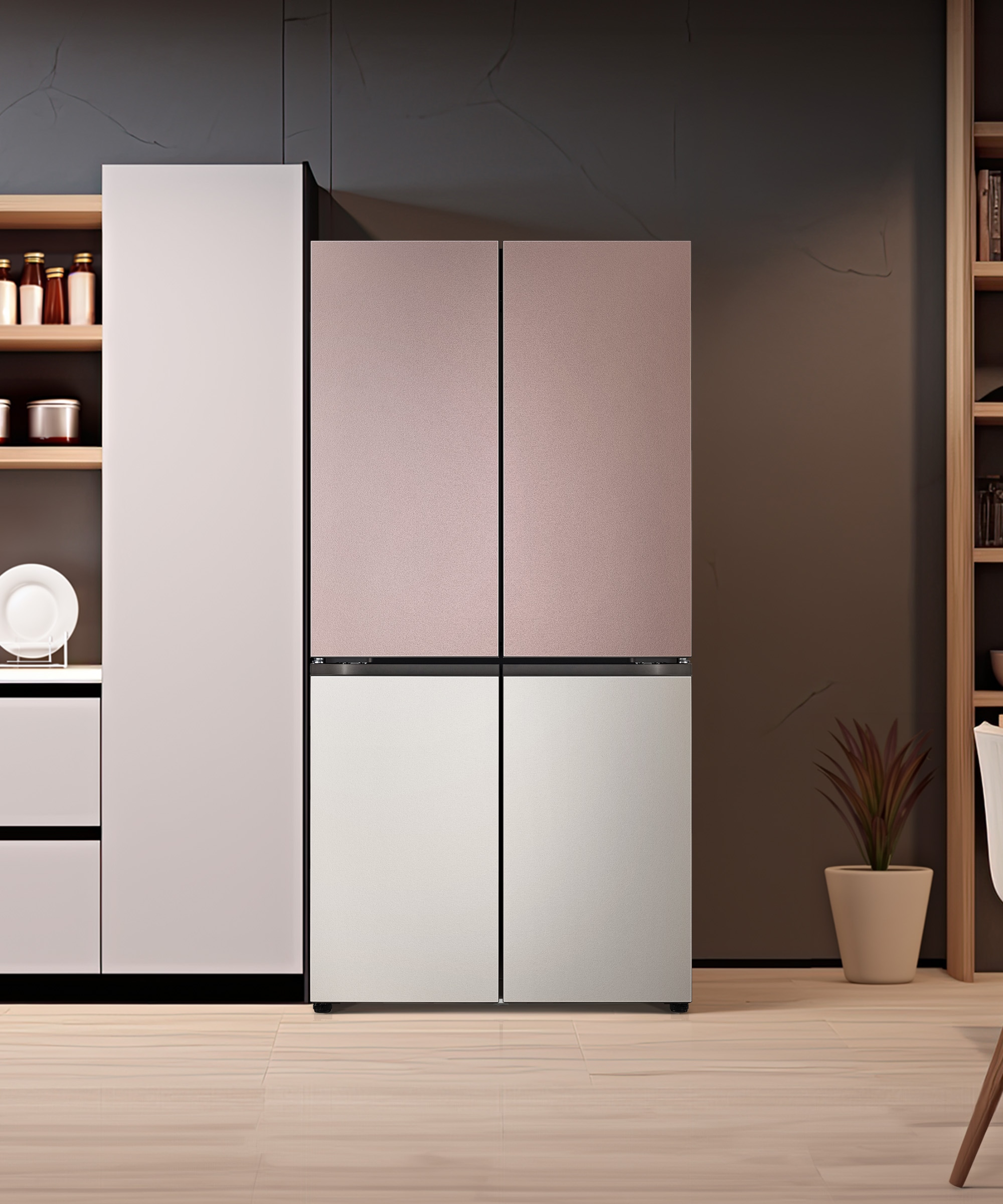 냉장고 LG 디오스 오브제컬렉션 베이직 냉장고 (M875SKV021S.AKOR) 메인이미지 0