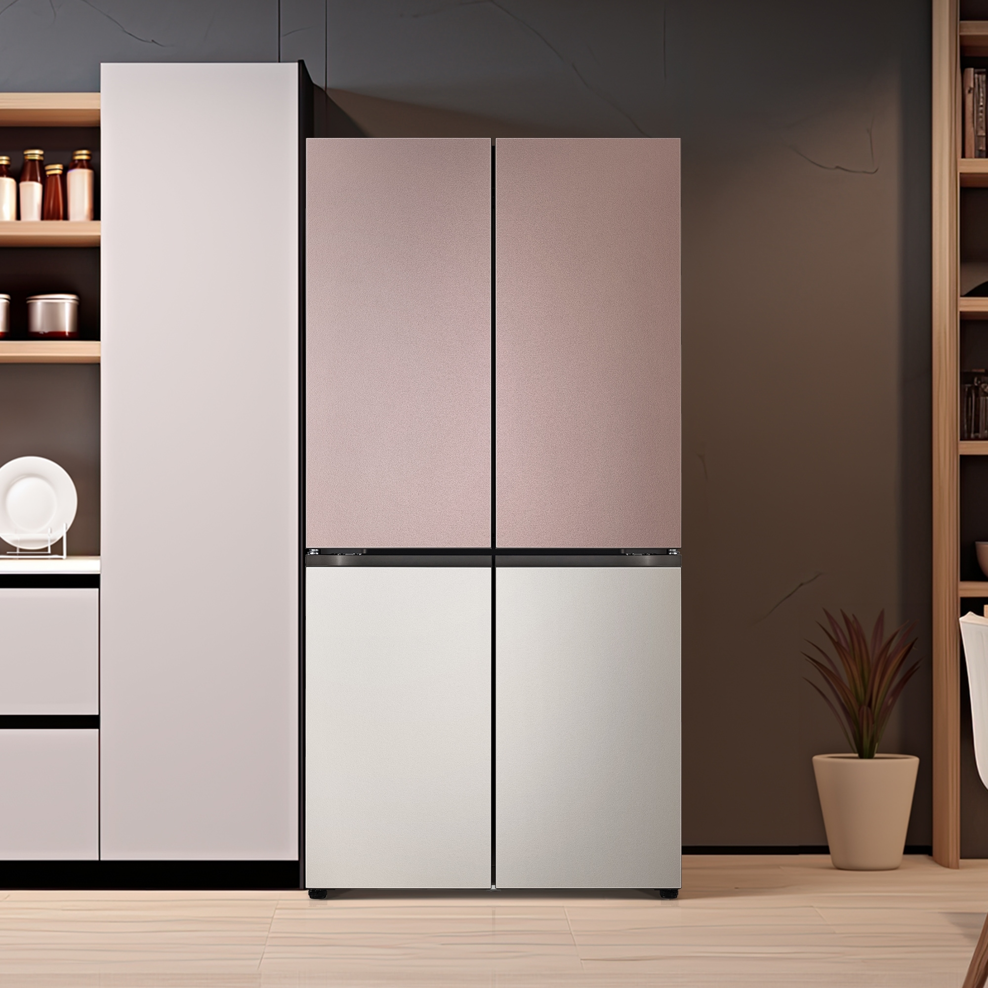 냉장고 LG 디오스 오브제컬렉션 베이직 냉장고 (M875SKV021S.AKOR) 줌이미지 1