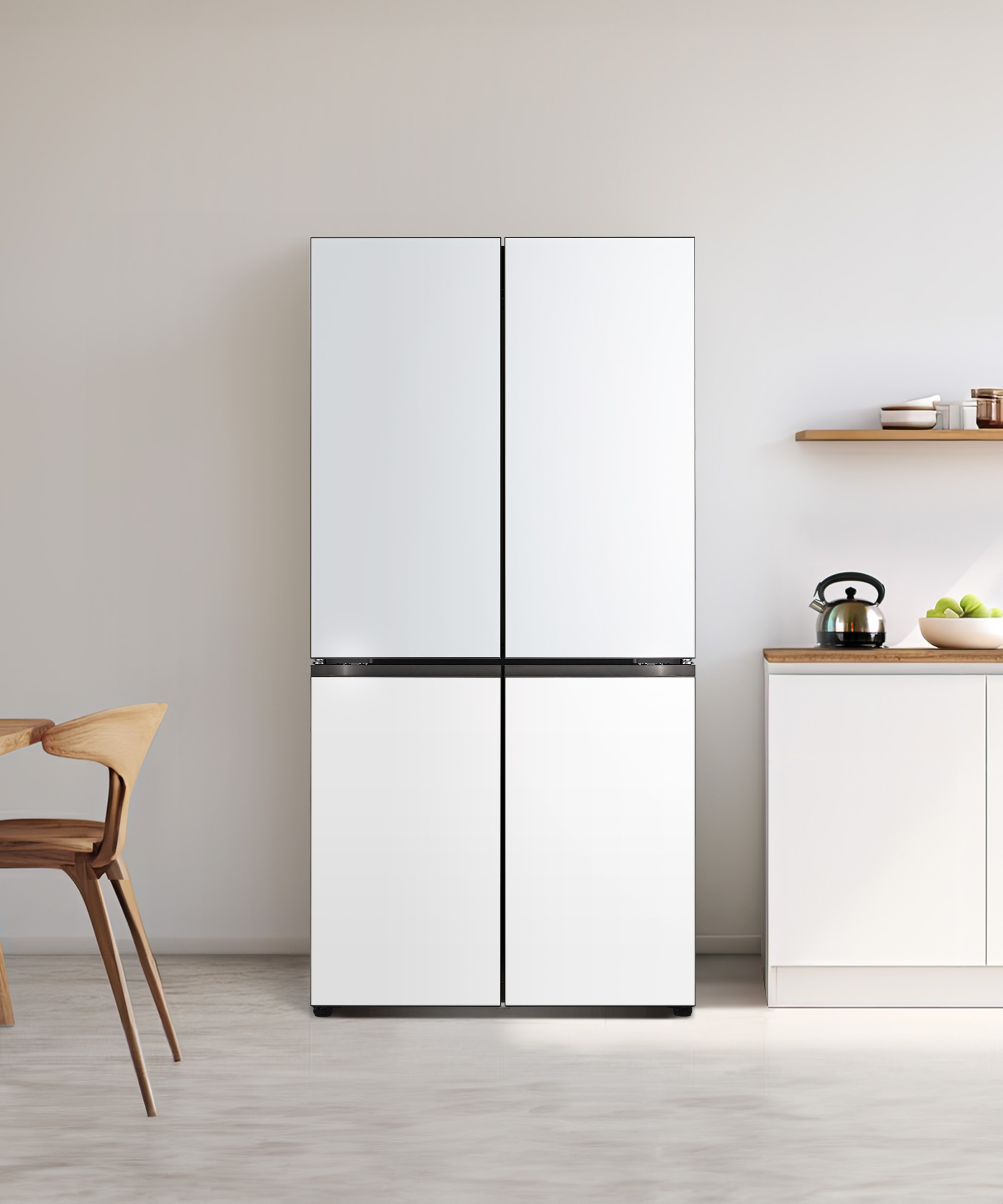 냉장고 LG 디오스 오브제컬렉션 베이직 냉장고 (M875GYW021S.AKOR) 메인이미지 0