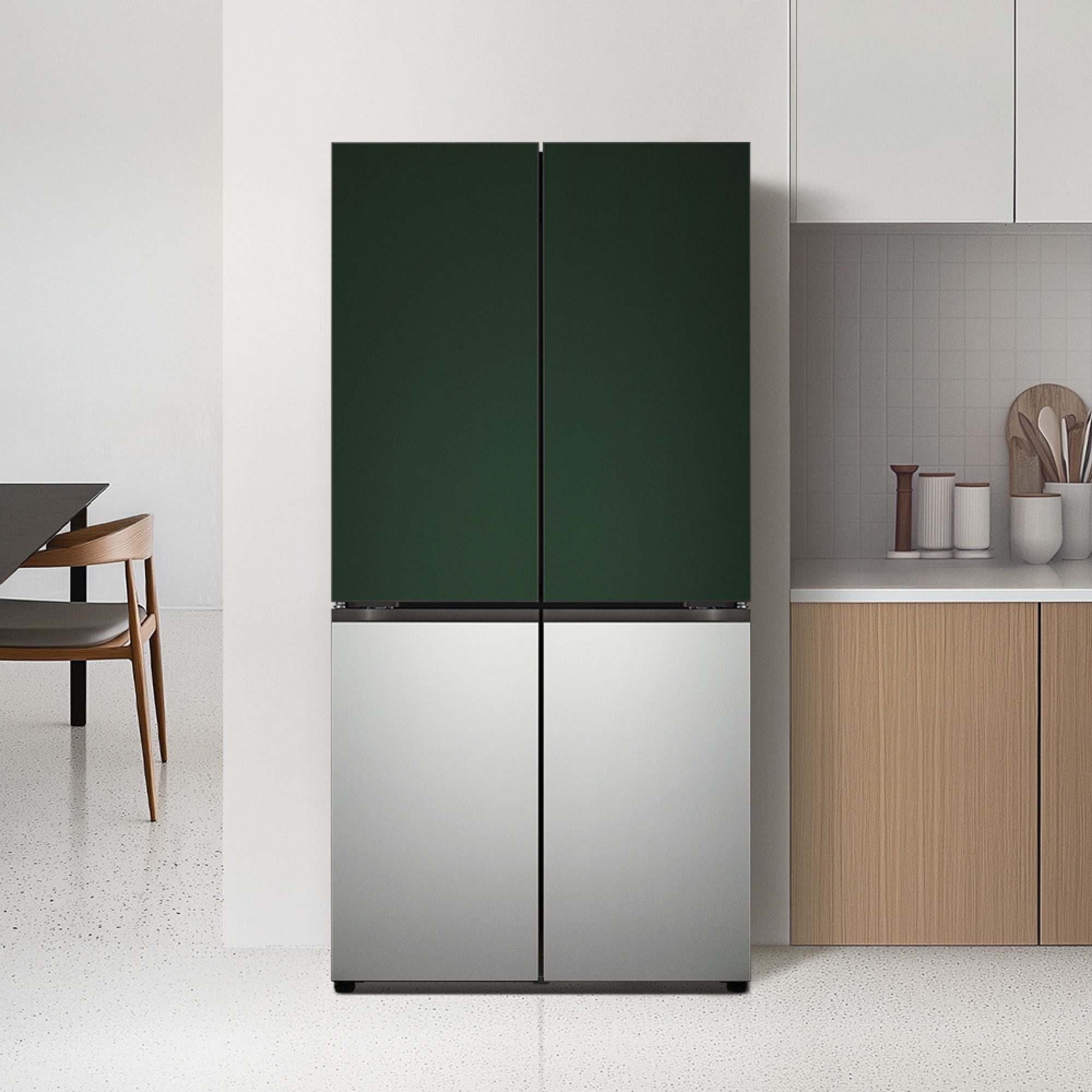 냉장고 LG 디오스 오브제컬렉션 베이직 냉장고 (M875SGS031S.AKOR) 줌이미지 1