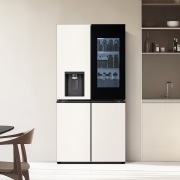 냉장고 LG 디오스 오브제컬렉션 STEM 얼음정수 냉장고 (노크온 매직스페이스) (J825GBB442.CKOR) 썸네일이미지 1