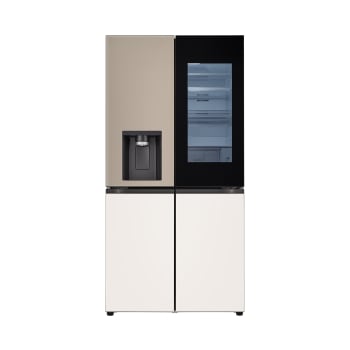LG 디오스 오브제컬렉션 STEM 얼음정수 냉장고 (노크온 매직스페이스) 820L  2등급 