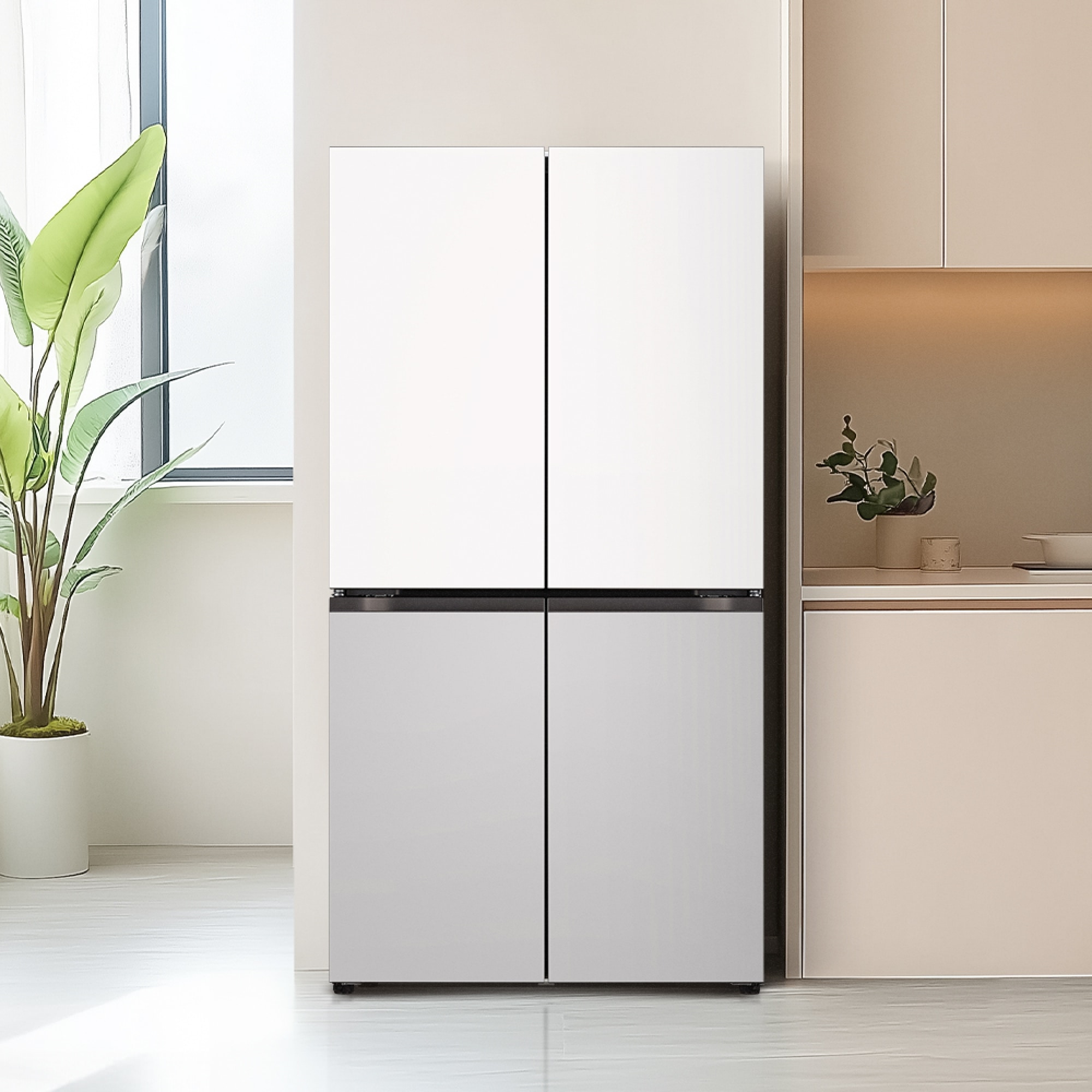 냉장고 LG 디오스 오브제컬렉션 STEM 베이직 냉장고 (T875MHR042.CKOR) 줌이미지 1