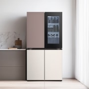 냉장고 LG 디오스 오브제컬렉션 노크온 매직스페이스 냉장고 (T875MKE412.CKOR) 썸네일이미지 1