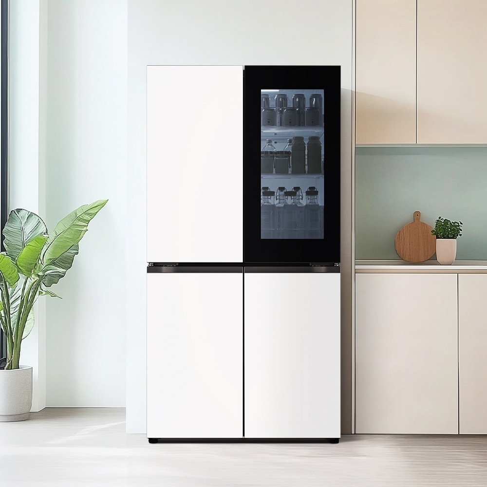 냉장고 LG 디오스 오브제컬렉션 노크온 냉장고 (T875MHH312.CKOR) 메인이미지 1