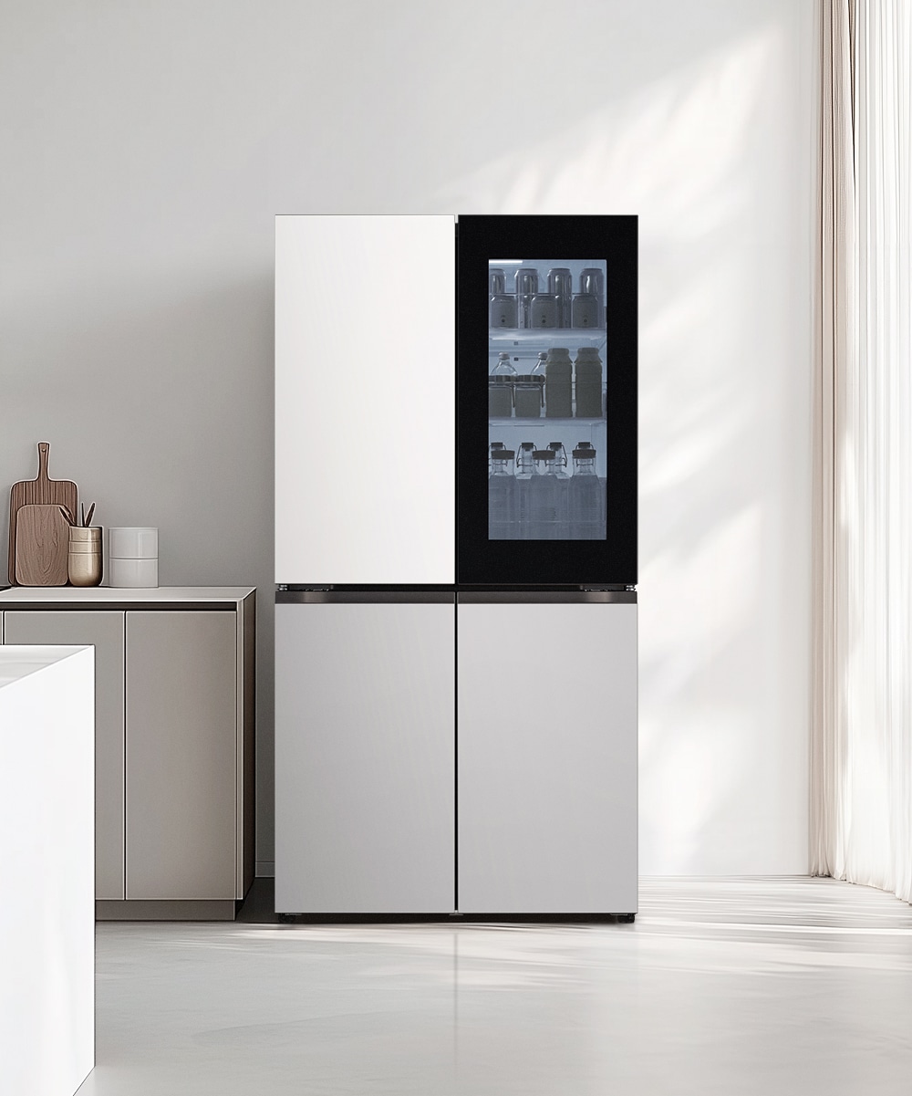 냉장고 LG 디오스 오브제컬렉션 노크온 냉장고 (T875MHR312.CKOR) 메인이미지 0