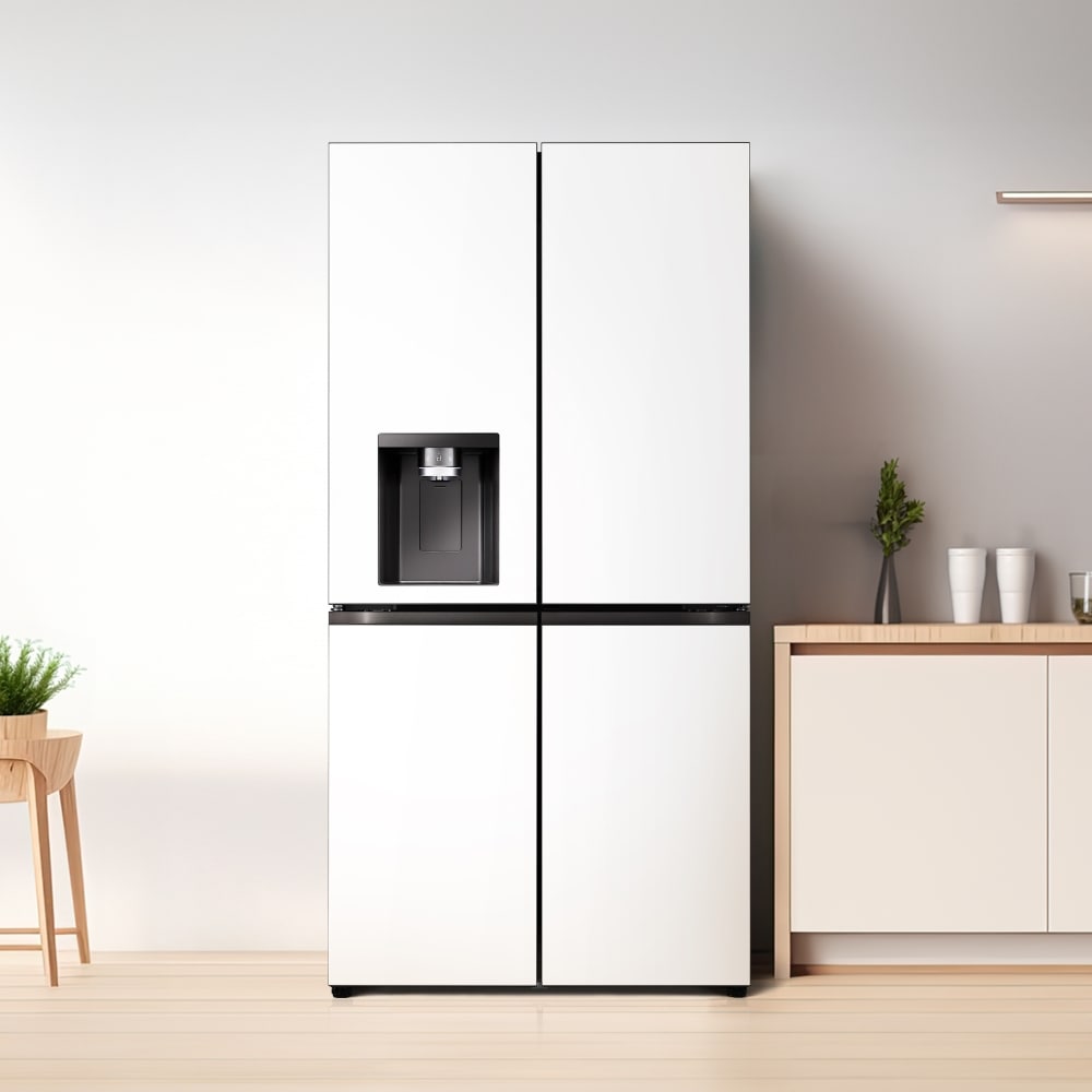 냉장고 LG 디오스 오브제컬렉션 STEM 얼음정수 냉장고 (매직스페이스) (W825GWW18-B.AKOR) 메인이미지 1