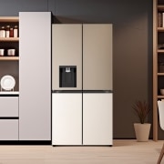 냉장고 LG 디오스 오브제컬렉션 STEM 얼음정수 냉장고 (매직스페이스) (W825GCB18-B.AKOR) 썸네일이미지 1