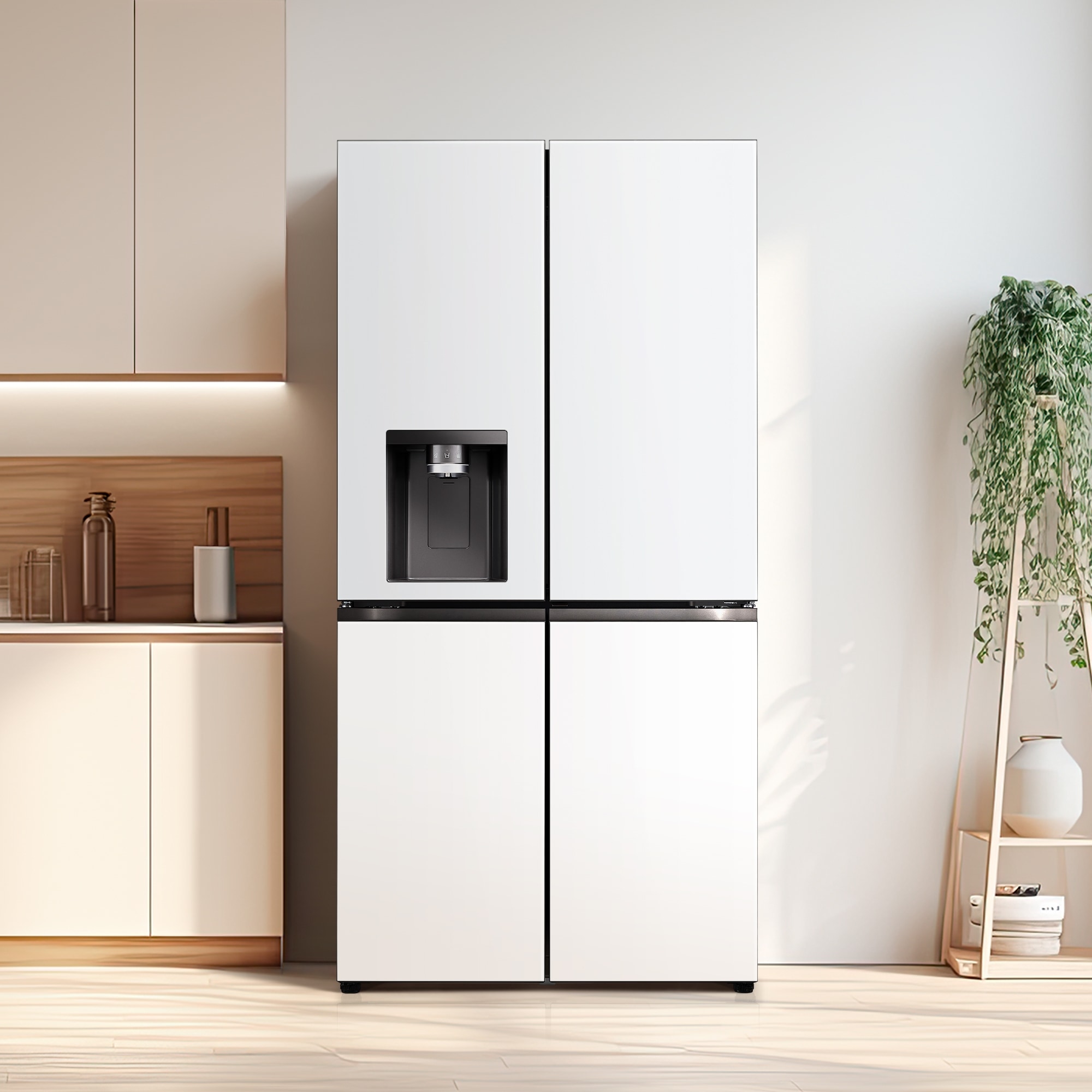 냉장고 LG 디오스 오브제컬렉션 STEM 얼음정수 냉장고 (매직스페이스) (W825GYW18-B.AKOR) 줌이미지 1