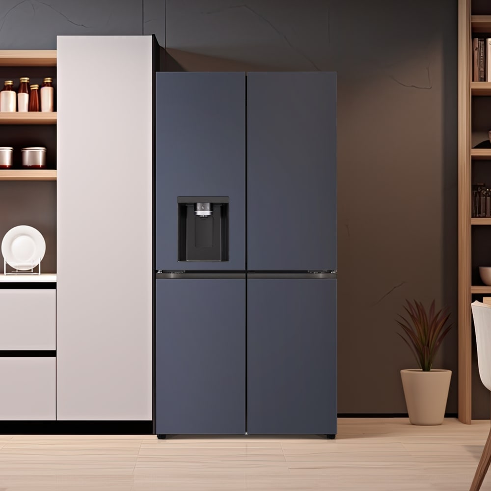 냉장고 LG 디오스 오브제컬렉션 STEM 얼음정수 냉장고 (매직스페이스) (W825MNN18-B.AKOR) 메인이미지 1