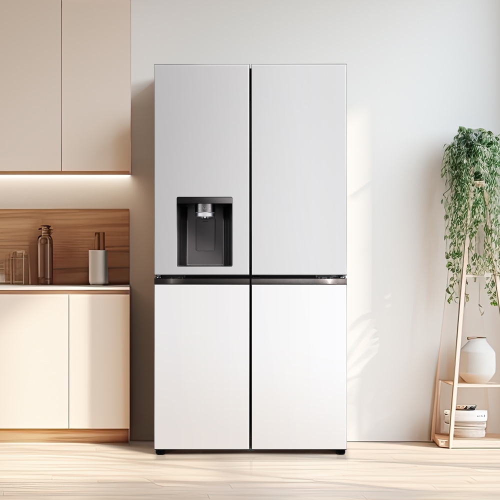 냉장고 LG 디오스 오브제컬렉션 STEM 얼음정수 냉장고 (매직스페이스) (W825MRH18-B.AKOR) 메인이미지 1