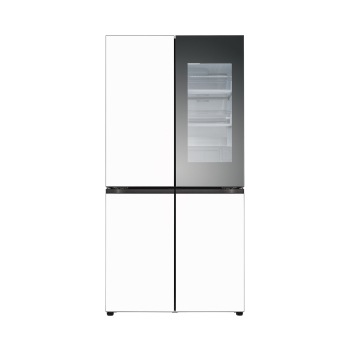 LG 디오스 오브제컬렉션 STEM 베이직 냉장고 (노크온 더블매직스페이스) 854L  2등급 