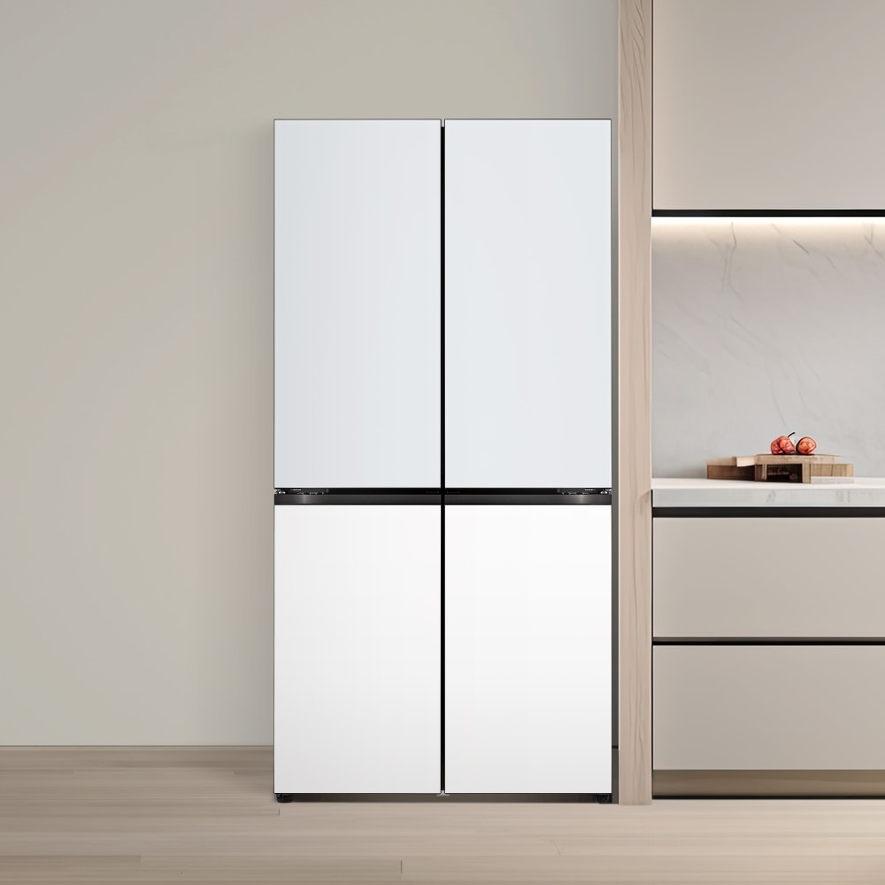 냉장고 LG 디오스 오브제컬렉션 STEM 베이직 냉장고 (더블매직스페이스) (M875GYW28-B.AKOR) 메인이미지 1