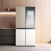 냉장고 LG 디오스 오브제컬렉션 STEM 베이직 냉장고 (노크온 더블매직스페이스) (M875GCB58-B.AKOR) 썸네일이미지 1