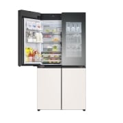 냉장고 LG 디오스 오브제컬렉션 STEM 베이직 냉장고 (노크온 더블매직스페이스) (M875GCB58-B.AKOR) 썸네일이미지 10