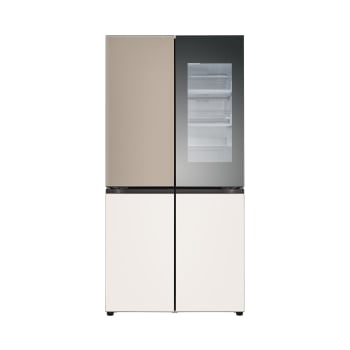 LG 디오스 오브제컬렉션 STEM 베이직 냉장고 (노크온 더블매직스페이스) 854L  2등급 